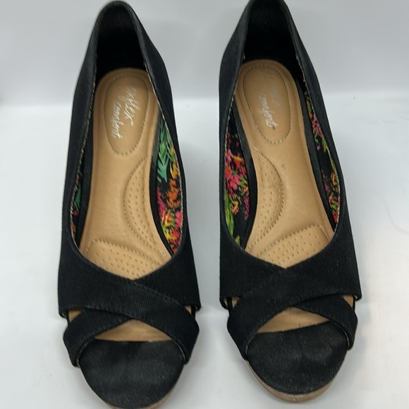Black Dex Flex comfort Women's Shoes size 8 - Picture 2 of 8